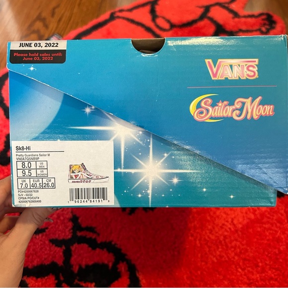 sailor moon pretty guardian x vans sk8 hi - Picture 8 of 8